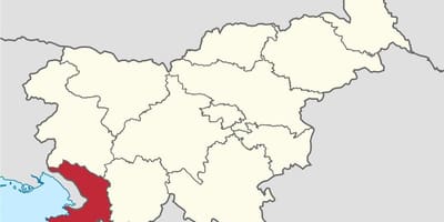 Ramani ya karst Slovenia